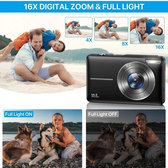 NIB Digital Camera with Video and Webcam Functions - Picture 8 of 9